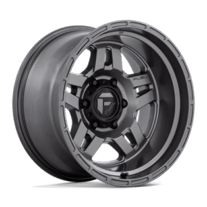 Fuel 1PC D801 OXIDE MATTE GUNMETAL 17x9