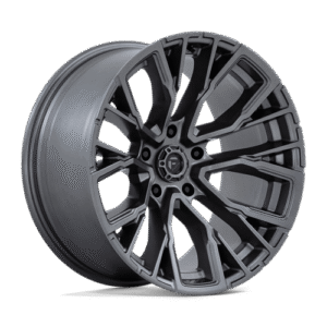 Fuel 1PC D848 REBAR MATTE GUNMETAL 20x10