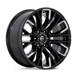 Fuel 1PC D849 REBAR GLOSS BLACK MILLED 20x9