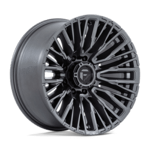 Fuel 1PC D848 REBAR MATTE GUNMETAL 20x10