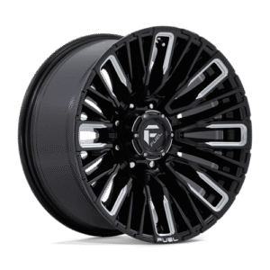 Fuel 1PC D849 REBAR GLOSS BLACK MILLED 20x10