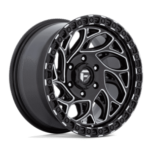 Fuel 1PC D840 RUNNER OR GLOSS BLACK MILLED 15x8