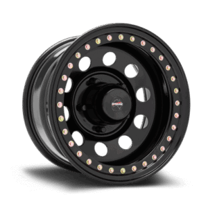 DYNAMIC Genuine Beadlock Round Black 17x9