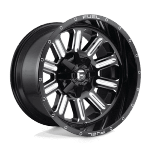 Fuel 1PC D620 HARDLINE GLOSS BLACK MILLED 15x8