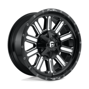 Fuel 1PC D620 HARDLINE GLOSS BLACK MILLED 20x9