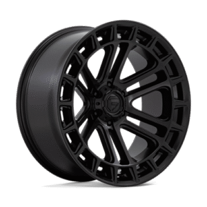 Fuel 1PC D718 HEATER MATTE BLACK 22x10