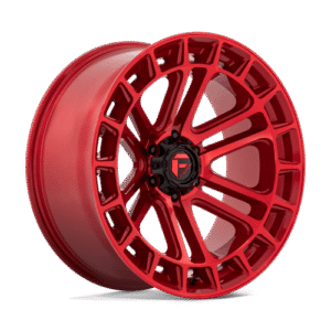 Fuel 1PC D719 HEATER CANDY RED MACHINED 22x10