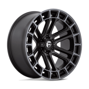 Fuel 1PC D720 HEATER MATTE BLACK DDT MACHINED 22x10