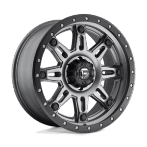 Fuel 1PC D568 HOSTAGE III MATTE GUNMETAL BLACK BEAD RING 20x9