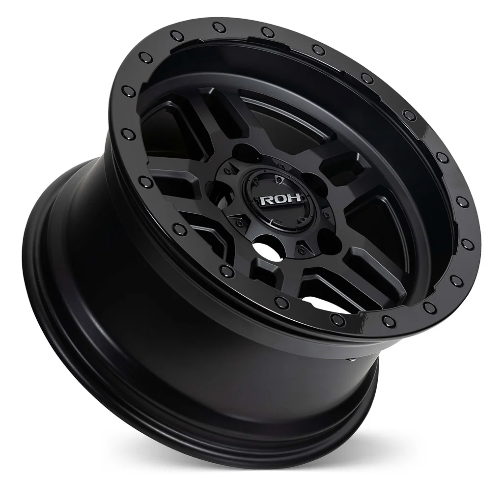 ROH HAMMER MATT BLACK GLOSS LIP 18x9