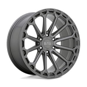 Black Rhino Hard Alloys KAIZEN MATTE GUNMETAL 20x9.5