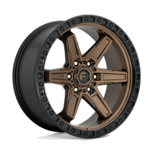 Fuel 1PC D699 KICKER MATTE BRONZE BLACK BEAD RING 20x9