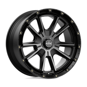 KMC KM100 SYNC SATIN BLACK W/ GRAY TINT 20x9