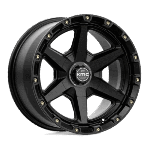 KMC KM101 TEMPO SATIN BLACK 17x9