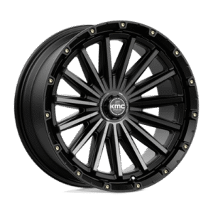 KMC KM102 SIGNAL SATIN BLACK W/ GRAY TINT 20x9