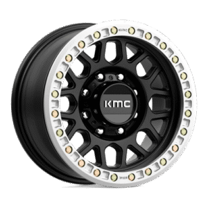 KMC KM234 GRENADE DESERT BEADLOCK SATIN BLACK 17x8.5
