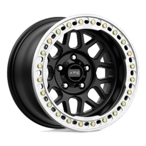 KMC KM235 GRENADE CRAWL BEADLOCK SATIN BLACK 18x9