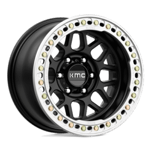 KMC KM235 GRENADE CRAWL BEADLOCK SATIN BLACK 17x9