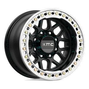 KMC KM235 GRENADE CRAWL BEADLOCK SATIN BLACK 17x9
