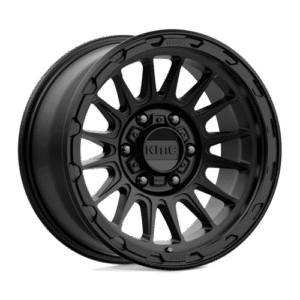 KMC KM542 IMPACT SATIN BLACK 17x8.5