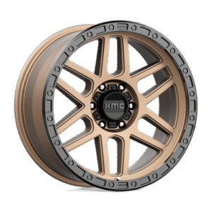 KMC KM544 MESA MATTE BRONZE W/ BLACK LIP 20x9