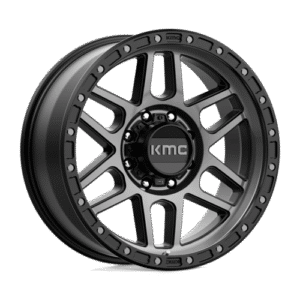 KMC KM544 MESA SATIN BLACK W/ GRAY TINT 20x9