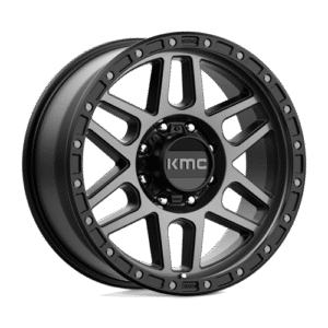 KMC KM544 MESA SATIN BLACK W/ GRAY TINT 20x9