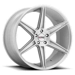 KMC KM711 PRISM BRUSHED SILVER 22x10.5