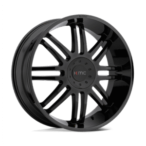KMC KM714 REGULATOR GLOSS BLACK 22x9.5