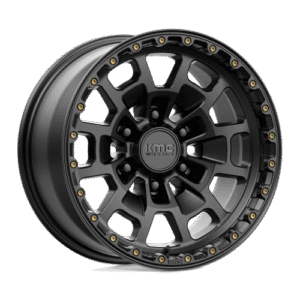 KMC KM718 SUMMIT SATIN BLACK 17x8.5
