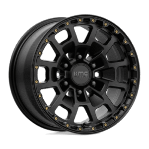 KMC KM718 SUMMIT SATIN BLACK 17x8.5