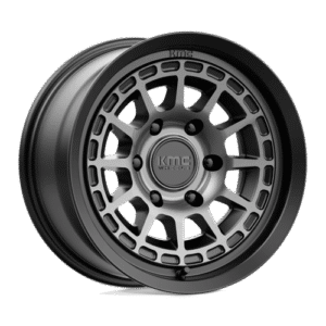 KMC KM719 CANYON SATIN BLACK W/ GRAY TINT 16x8