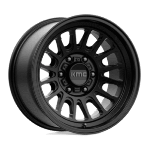 KMC KM724 IMPACT OL SATIN BLACK 17x8.5