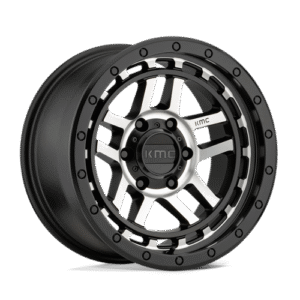 KMC KM540 RECON SATIN BLACK MACHINED 17x9
