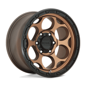 KMC KM541 DIRTY HARRY MATTE BRONZE W/ BLACK LIP 18x8.5