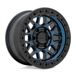 KMC KM549 GRS MIDNIGHT BLUE W/ G-BLACK LIP 18x8.5
