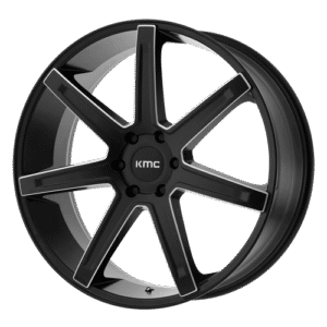 KMC KM700 REVERT SATIN BLACK MILLED 24x9.5