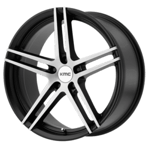 KMC KM703 MONOPHONIC SATIN BLACK BRUSHED 20x10