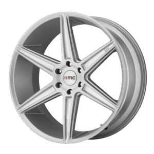 KMC KM712 PRISM TRUCK BRUSHED SILVER 20x9