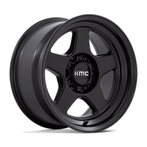 KMC KM728 LOBO MATTE BLACK 17x8.5