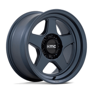 KMC KM728 LOBO METALLIC BLUE 17x8.5