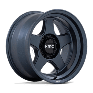 KMC KM728 LOBO METALLIC BLUE 17x9