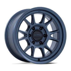 KMC KM729 RANGE METALLIC BLUE 17x8.5