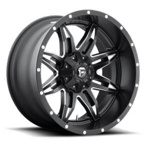 Fuel 1PC D567 LETHAL MATTE BLACK MILLED 15x10