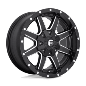 Fuel 1PC D538 MAVERICK MATTE BLACK MILLED 20x9