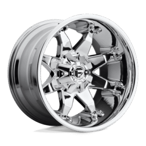 Fuel 1PC D508 OCTANE CHROME PLATED 20x12