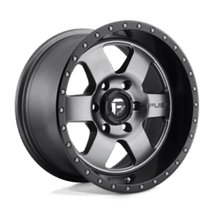 Fuel 1PC D619 PODIUM MATTE GUNMETAL BLACK BEAD RING 20x9