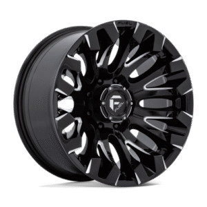 Fuel 1PC D828 QUAKE GLOSS BLACK MILLED 20x10