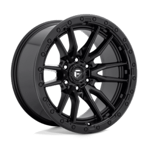 Fuel 1PC D679 REBEL MATTE BLACK 20x10