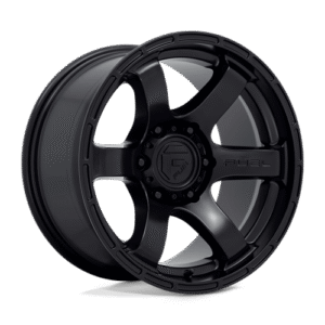 Fuel 1PC D766 RUSH SATIN BLACK 18x9